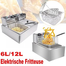 12l elektrische fritteuse - 6l/12l,