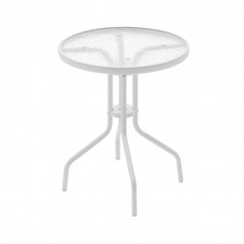 Gartentisch Glas Alu Aluminium