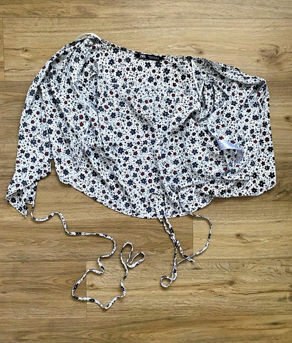 Zara damen wickelbluse - zara,