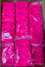 1000 Neon Pink Farbe Holz Golf