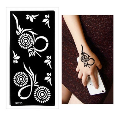 Henna tattoo schablone - henna,