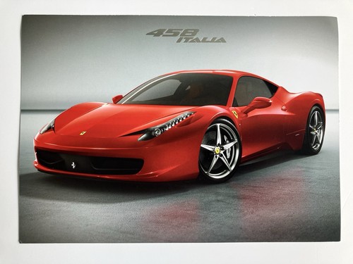 Ferrari 458 italia pressekarte - ferrari,