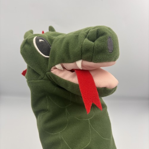 Ikea grüner drache handpuppe - drache,