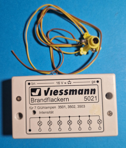 Viessmann 5021 brandflackern - viessmann,