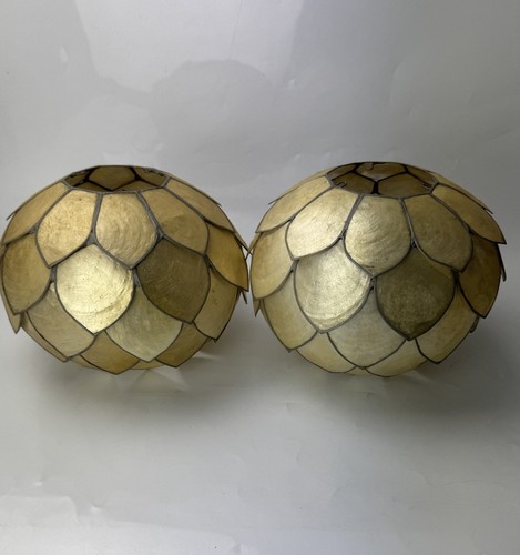 Capiz muschel gold - capiz, lotusblume