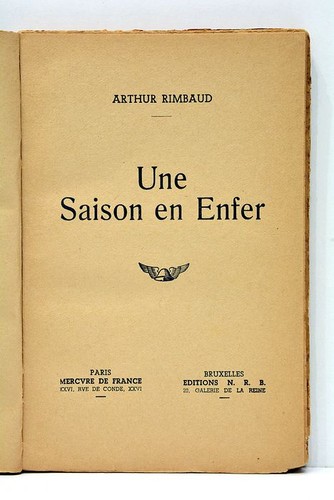 Eine saison der hölle - in,