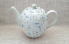 Arzberg, kleine Kaffeekanne, Mokkakanne, Gitterdekor, 0,6 l