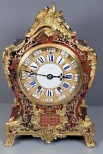 Französische Boulle Ormolu Halterung Uhr Albert & Klagenberger restauriert 