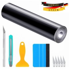 7D Auto Folie Glanz Schwarz