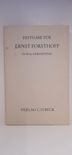 Ernst Forsthoff Festgabe für