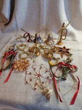 Alter Christbaumschmuck Weihnachtsschmuck Kunsstoff Papier Gemischt Vintage