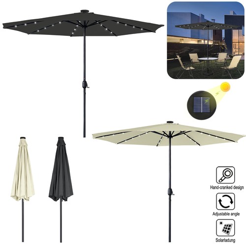 Led sonnenschirm 5m - led, 3,5m