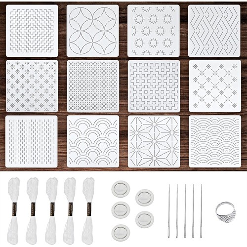 Teiliges schablonen set - schablonen-set, aus