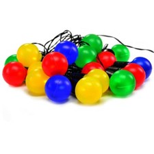 Lichterkette 20 LED bunt