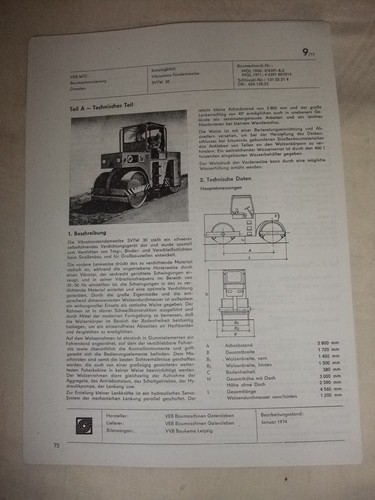 Ddr reklame prospekt - ddr,