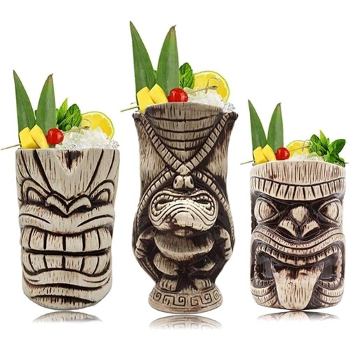 Tiki mug set keramik - tiki,