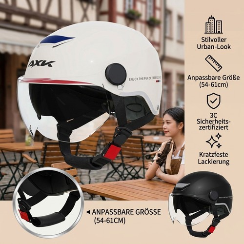 Motorradhelm doppelvisier - motorradhelm,