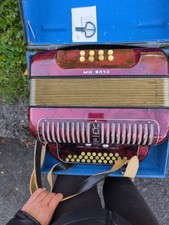 Hohner Club III M – Diatonisches Akkordeon – 3-Reiher, Vintage, sofort spielbere