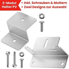 Z-Winkel Halterung Solarmodul