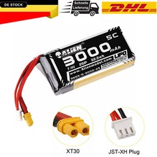 3000mAh 7,4V 2S Lipo Akku XT30