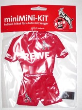 1. FC Köln Original Mini Kit Fußball Trikot fürs Auto