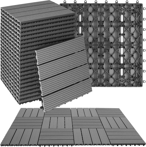 Tectake wpc holzfliesen - tectake®,