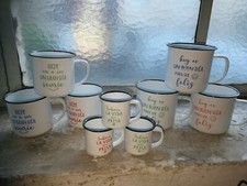 Emailie Becher Kerzenständer