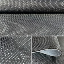 Himmelstoff Dachhimmel Autostoff Polsterstoff Bezugsstoff SAM561 Schwarz 1,6m