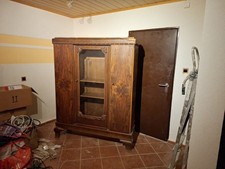 Echtholz Eckvitrine Vitrine