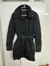 BELSTAFF Damen Gans Daunen Federn Winter Jacke schwarz Gr.M (42)