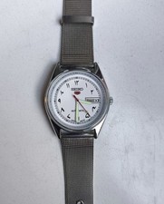 Vintage Seiko 5 Automatik mit arabischen Ziffern