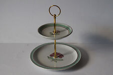 zweistöckige Etagere Teller Melitta Friesland Ammerland Rote Blume 111637