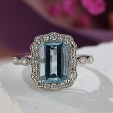 Solid 14k Weiss Gold