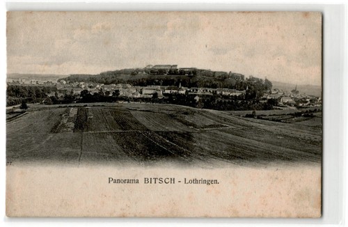 Panorama bitsch lothringen - bitsch,