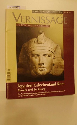 Vernissage die zeitschrift - /,