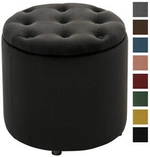 Sitzhocker Pantin Samt