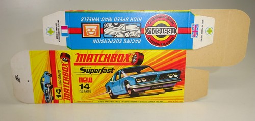 Matchbox superfast 14a iso - matchbox,