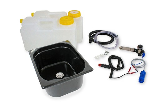 12v camping spüle technik - technik, set