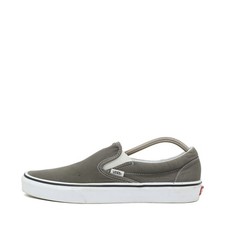 VANS Herren Classic Slip-On Sneaker Grau Canvas Atmungsaktiv EU 42.5