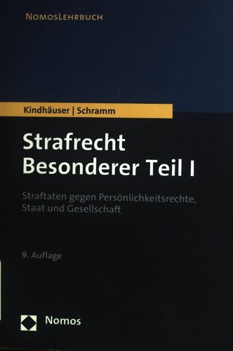 Strafrecht besonderer teil - strafrecht,