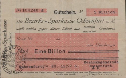 Ochsenfurt bezirks sparkasse - ochsenfurt,