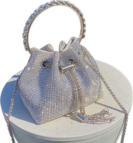 Clutch glitzer damen - glitzer, damen,silber
