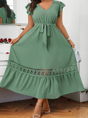 Kleid mit cut out und - kleid, cut-out