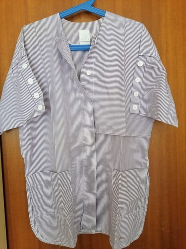 Pflegekittel kasack lila - 2,