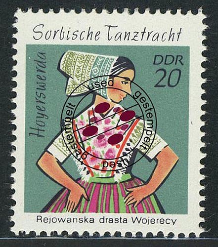 1724 sorbische tanztrachten - sorbische, 20