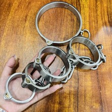 Edelstahl handschellen - edelstahl,