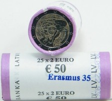 Rolle münzen 2 euro - -,