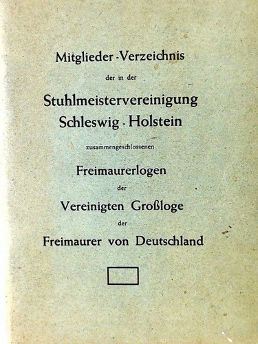 Mitglieder verzeichnis der - mitglieder-verzeichnis, in