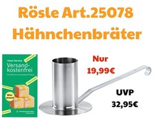 RÖSLE 25078 Hähnchenbräter