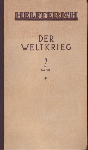 Helfferich der weltkrieg - helfferich,